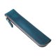 thumbnail image 1 of Estuche De Cuero Sintético Para Lápices, Elegante, Compacto, De 7,8 X 1,7 Pulgadas, Color Azul, 1 of 5