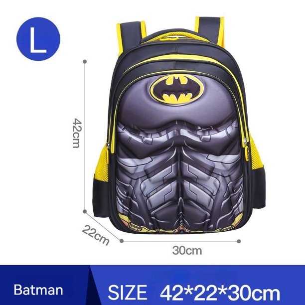 Disney Captain America Kids 3d Cute Spiderman Design Print Backpack Children Bag Boys Primary School Bag Kindergarten Backpack