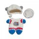 thumbnail image 3 of 3x Body Para Muñecos Con Gorro Y Máscara De Cabeza De Astronauta Para Muñecos De 17 Cm, Muñecos Para Niños, 3 of 3