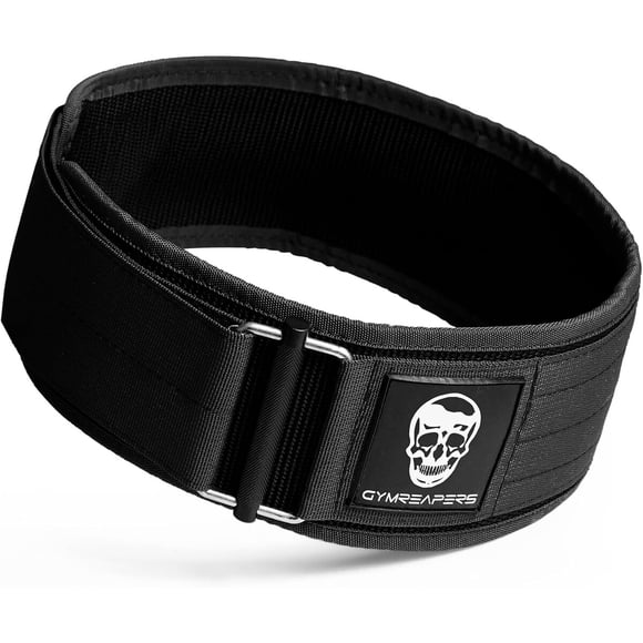 Gymreapers Quick Locking Weight Lifting Belt for Men, Gym Belt