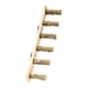 thumbnail image 3 of Puente Con Escaleras De Madera Para Pájaros, Escalera De Escalada Para Loros, Pinzones, Periquitos, 6 Secciones, 3 of 5