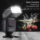 thumbnail image 2 of Flash de cámara Speedlite Powerextra DF-400 para Canon Nikon, 2 of 9
