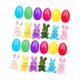 thumbnail image 2 of Huevos De Pascua Llenos Con Decorativo De Conejito De Peluche Para Ni?os Amigos 12 Set, 2 of 5