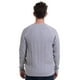 thumbnail image 2 of Sweater Cuello Redondo Textura Melange medio gris 2XL, 2 of 4