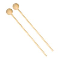 Par Baquetas Mazos Metalófono Madera Rmx Maz-122M