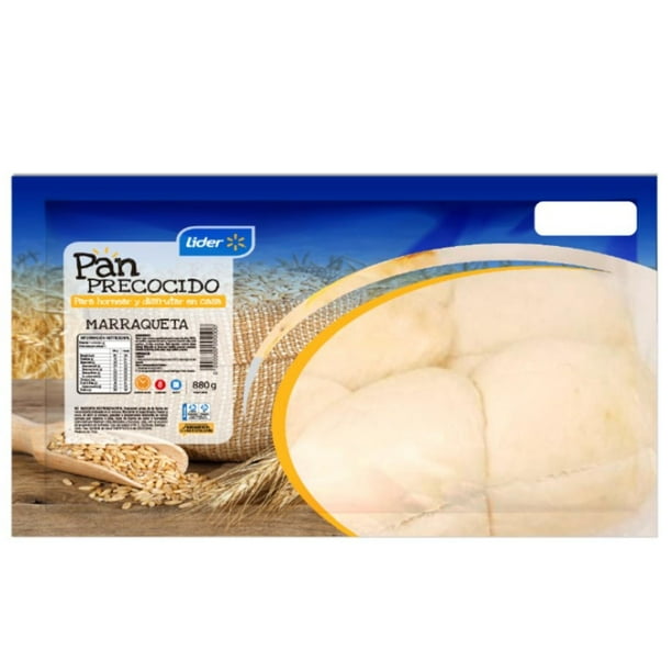 Pan Precocido Marraqueta Atm 8 Un, 880 g