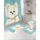 thumbnail image 5 of Juego 5 piezas con Cortina de baño de Tela Poliéster y Forro de Ducha de Plástico, 5 of 7