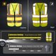 thumbnail image 3 of Chaleco de Seguridad AYKRM Reflectante 7 Bolsillos Unisex, 3 of 3