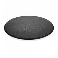 Kulsan - Tabla Pizza Melamina Redonda Negra 35 Cm