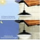 thumbnail image 3 of Lampara Solar Campana Cobertizo Luces Retro Jardin Lau, 3 of 3