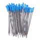thumbnail image 3 of paquete de 50 0,5 mm plumilla metal rollerball pen gel pen signo pluma recambios azul, 3 of 5