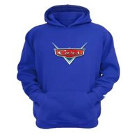 Genérico - Polerón Canguro Niño Autos Dibujos Animados Azul Talla 14 Unisex