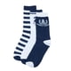thumbnail image 1 of Calcetines Hombre Print Tripack Azul Corona, 1 of 4