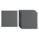 thumbnail image 5 of 10x 3D Pegatinas De Pared Decoración Calcomanía Durable Hogar Dormitorio PE Espuma Papel Pintado Gris Argenta, 5 of 5