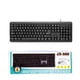 thumbnail image 1 of Teclado Elegante Multimedia Con Ñ Alfanumerico Alambrico/usb WATERPROOF, 1 of 3