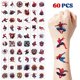 thumbnail image 4 of Tatuajes temporales standhustle 60 unidades impermeables para niños, 4 of 6