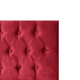 thumbnail image 3 of Respaldo Elegante 1 Plaza Capitone 105x60 Cm Burdeo Felpa, 3 of 3