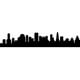 thumbnail image 1 of Decomural Urban City Skyline Cityscape WS-15837, 1 of 2