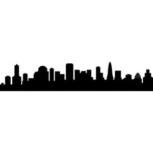 Rienda Libre Graphics - Decomural Urban City Skyline Cityscape Ws-15837