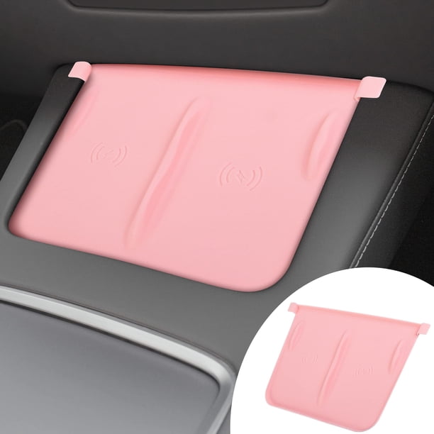 Accesorio para automóvil Tinlucys - Alfombrilla de carga inalámbrica para Tesla Model 3/Y