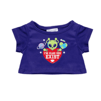 Polera Build A Bear Diseño Glad You Exist