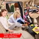 thumbnail image 5 of Organizador para asientos traseros de coche Helteko Kick Mats con soporte para tabletas, 5 of 7