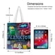 thumbnail image 5 of Plankton: The Movie Bolso de tela con estampado de lienzo para mujer, bolsa de compras reutilizable y estética, con cremallera interior, regalo para mujer,40*45cm., 5 of 6