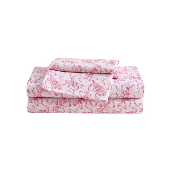Juego de sábanas Betsey Johnson Twin XL de microfibra