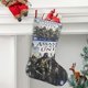 thumbnail image 2 of ASSASSIN’S CREED Tema: Calcetines de Navidad, fino lino blanco para colgar en escaleras y chimenea, decoración navideña para el hogar, regalo de Navidad. 54cm × 38cm, 2 of 5