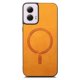 thumbnail image 2 of Magnetic Slim Case for Motorola Moto G Play 2024 5G with Camera Guard & Anti-Scratch Back Yellow, 2 of 6