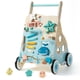 thumbnail image 1 of Baby Push Walker ROBOTIME con temática oceánica y centro de actividades, 1 of 9