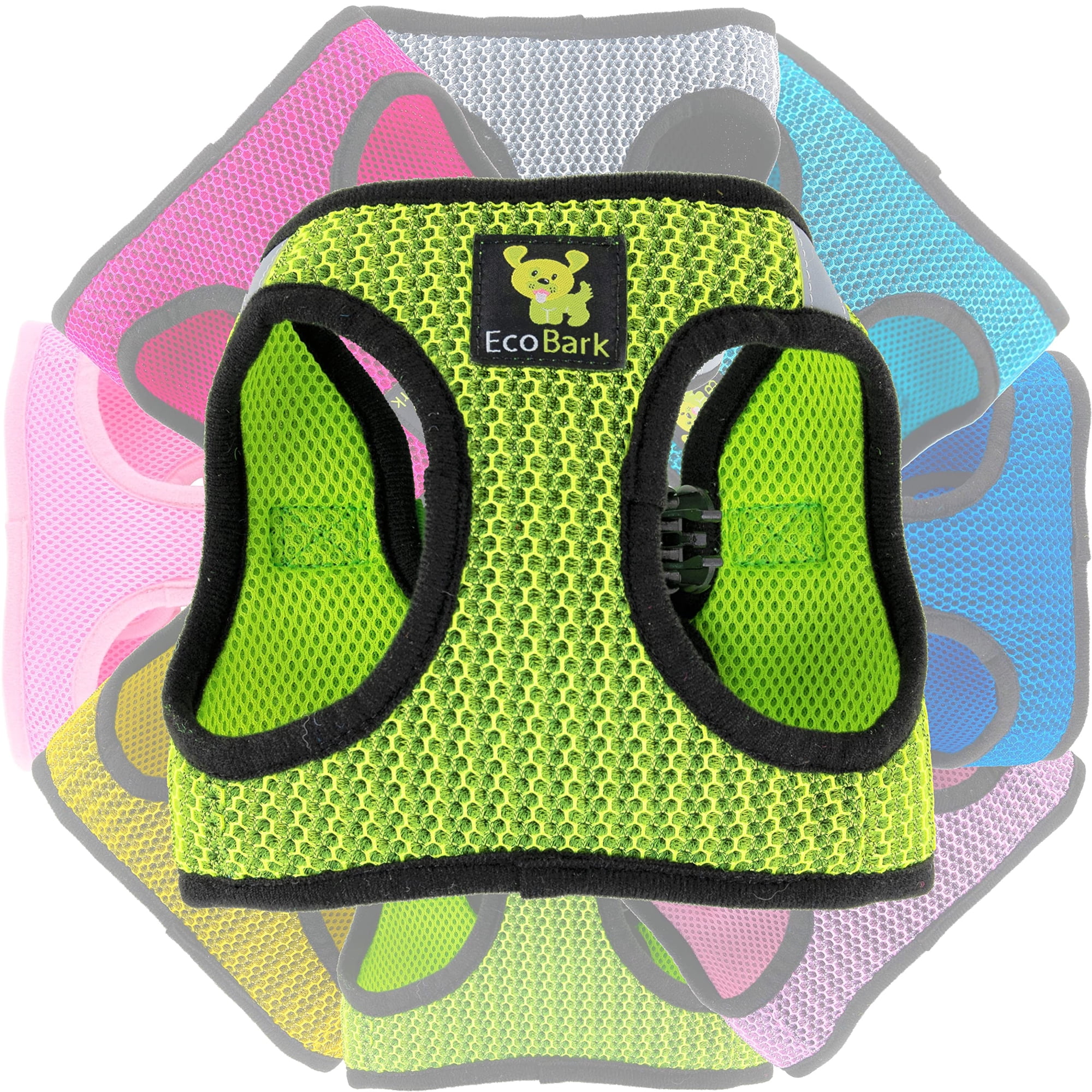 Arnés para perros EcoBark Step in, reflectante, suave y ultraacolchado