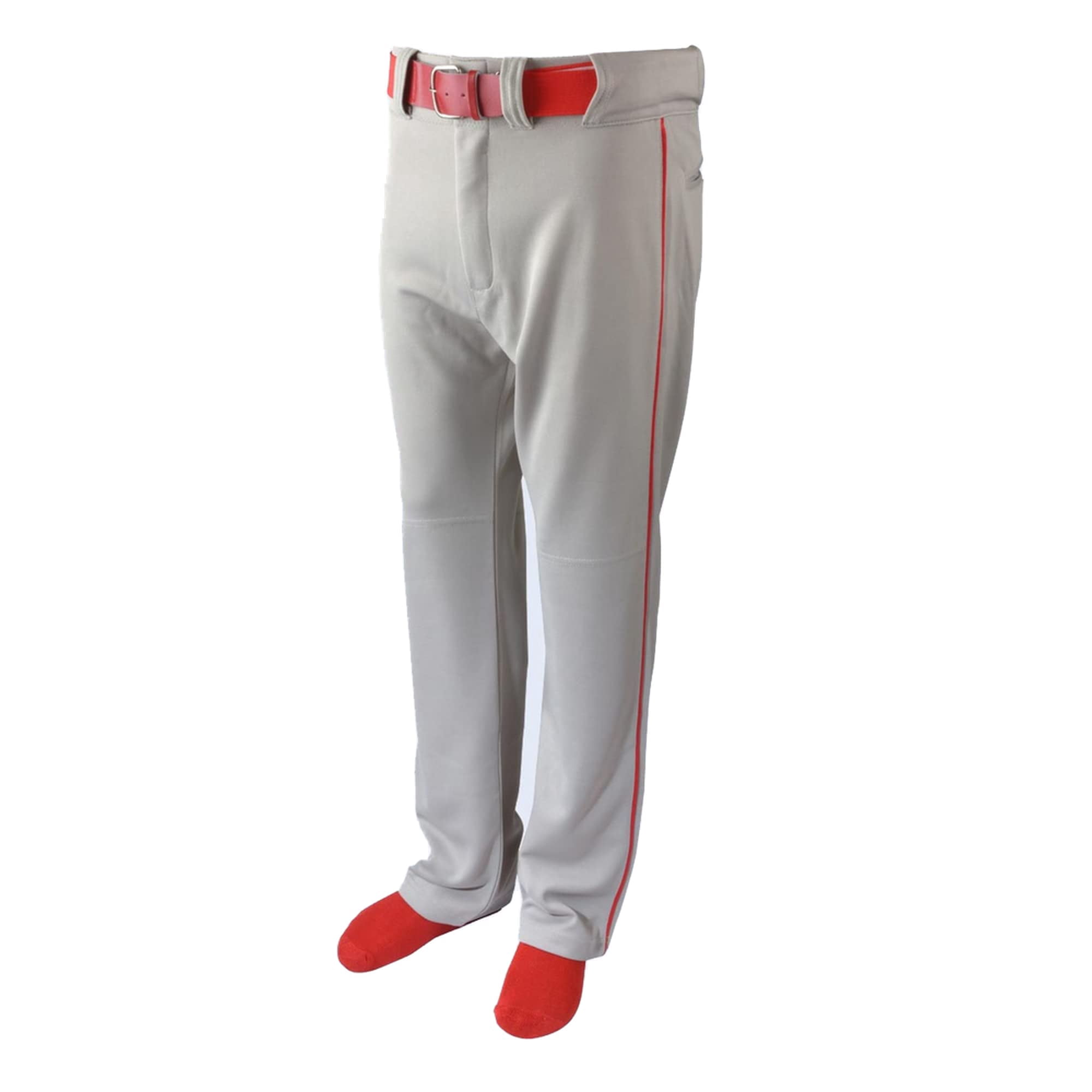 Pantalón De Béisbol Martin Sports Con Ribetes Blanco/rojo, Talla Am