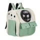 thumbnail image 1 of Uxcell 1Pcs 14.17" Mochila para Mascotas Ventilada de Tela Oxford para Perros Gatos Animales Pequeños Verde Destinada para Senderismo Camping, 1 of 7