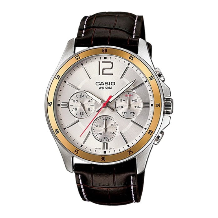Reloj Analogo Cafe Casio Mtp-1374l-7av