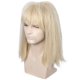 thumbnail image 3 of Peluca Linfairy Rubia 54‑61 cm con Corte Mullet y Gafas, 3 of 5