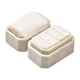 thumbnail image 2 of Caja De Terciopelo Para Joyas, Caja Para Anillos, Caja De Regalo, Caja De Recuerdo, Soporte Decorativo Para Anillos De Viaje, Color Beige, 2 of 3