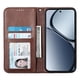 thumbnail image 3 of Funda Flip FOXDOCK para Realme C65 , Estilo Billetera con Diseño Rombo, Correa de Mano y Soporte, Uso Diario, 3 of 6