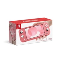 Consola De Juegos Nintendo Switch Lite Coral Con Multijugador En Línea