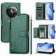 thumbnail image 1 of Funda tipo libro para Realme Narzo 70 Pro 5G con bolsillo con cremallera, cierre magnético, 7 ranuras para tarjetas y correa para la muñeca., 1 of 6