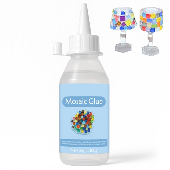 Adhesivo para Azulejos Mosaico DINGSEN 100 ml Impermeable Transparente