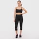 thumbnail image 4 of Calza Deportiva Mujer Crop Malla Negro Corona, 4 of 5