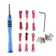 thumbnail image 4 of Ajuste WLtoys A959-B A969 1:18 Mejora De Varilla De Enlace De Dirección Juego De Piezas Accesorio Rojo, 4 of 5