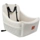 thumbnail image 1 of Asiento de coche Wooaidagg para perro de tamaño mediano, color beige, 1 of 5