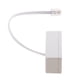 thumbnail image 1 of Enchufe de teléfono bidireccional rj11 al divisor del adaptador del zócalo para el teléfono de la línea horizonte, 1 of 5