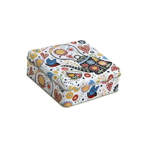 Vgo - Lata Decorativa 17X17X5 Cm