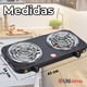 thumbnail image 3 of Cocina Eléctrica 2 Platos 2000W de Potencia Cocinilla Portátil Negro, 3 of 10