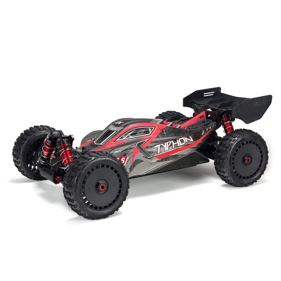 Buggy RC ARRMA Typhon 6S V5 1/8 4WD BLX Negro/Rojo
