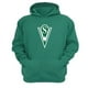 thumbnail image 1 of Polerón Canguro Santiago Wanderers Verde Aguamarina Talla Xs Unisex, 1 of 2