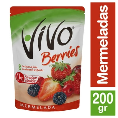 Mermelada Berries 200 G Vivo